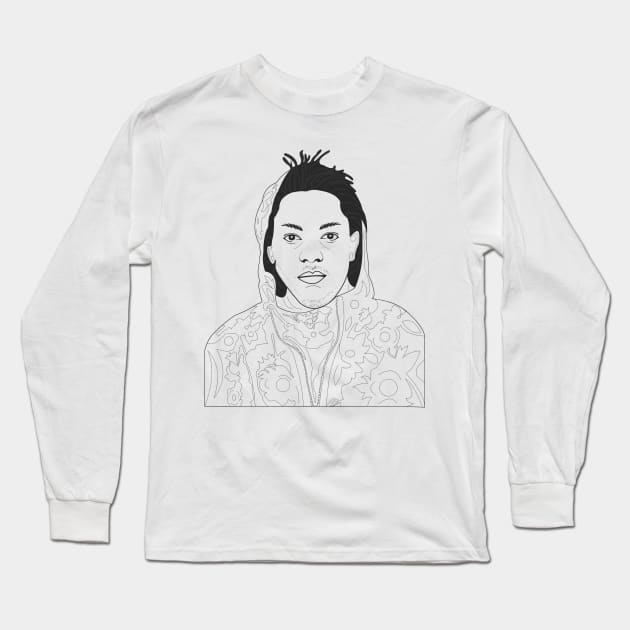 Kendrick Lamar Long Sleeve T-Shirt by Music Legends